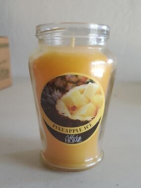 Pineapple Ice Classic Jar Candle 10 oz Burn about 50 hours Celebrating Home NOS